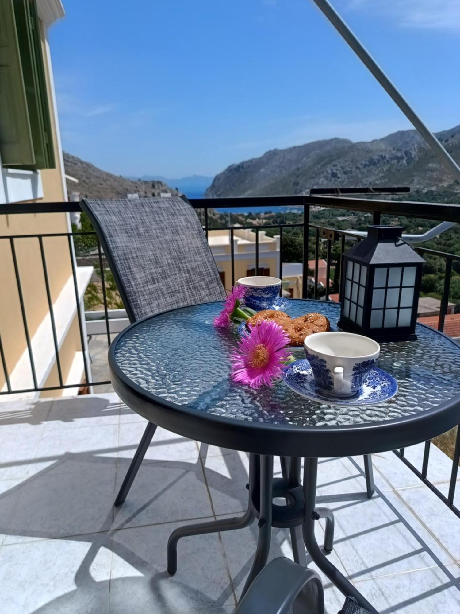 Zoe Apartments Simi Dış mekan fotoğraf